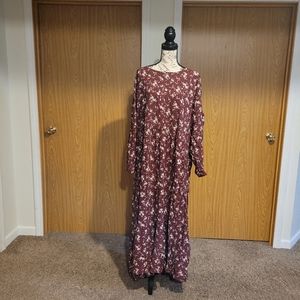 XXL Old Navy rayon long dress